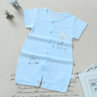 Áo liền quần ngắn tay sợi tre cho bé