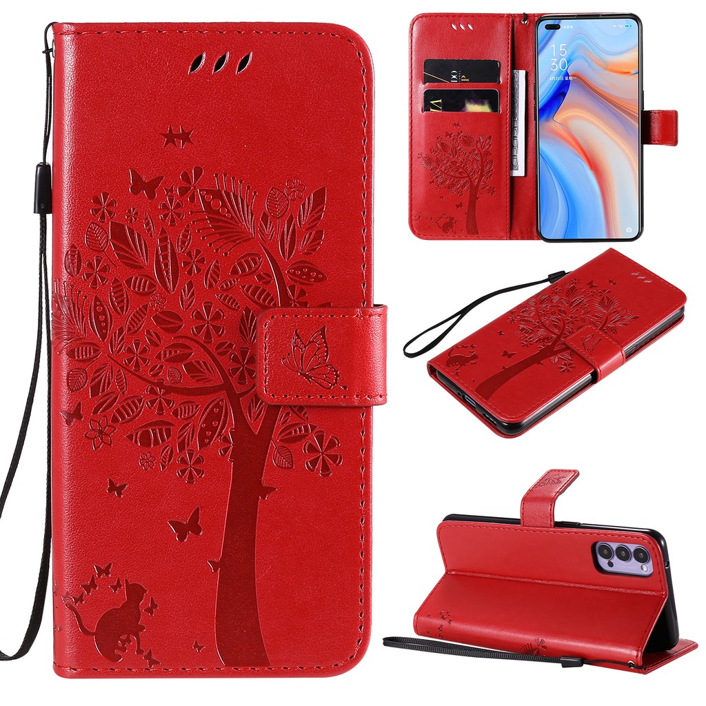 Bao da điện thoại in nổi cho OPPO Reno4 5G / Reno4 Pro 5G
