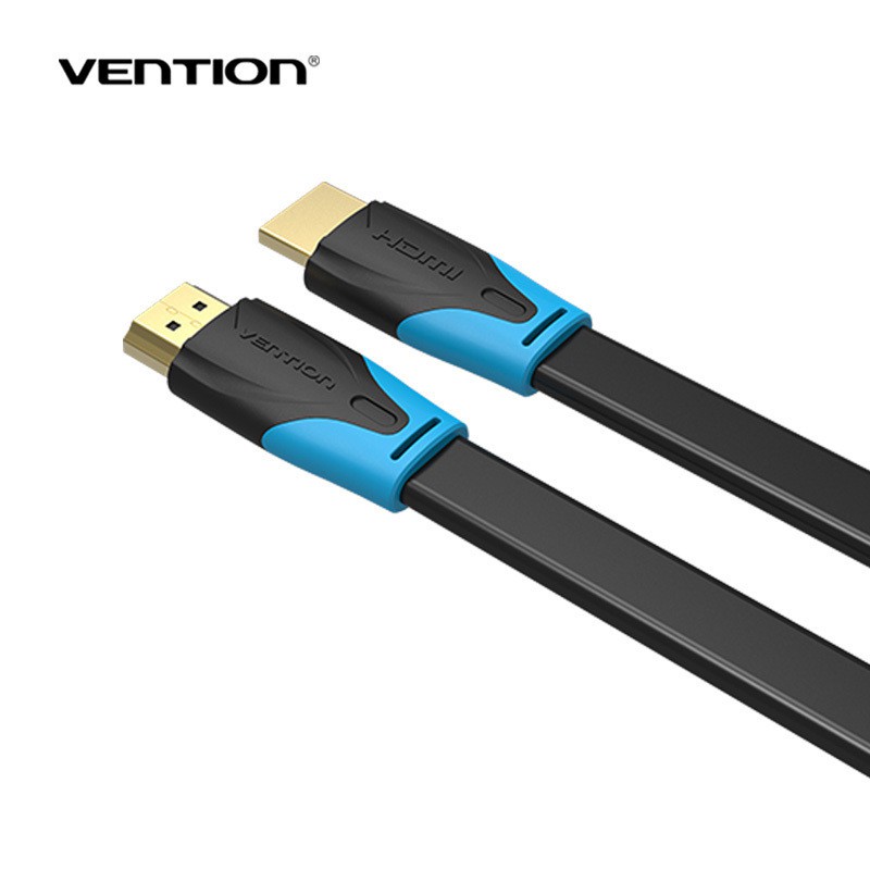 Cáp HDMI dẹt Vention VAA-B02-L200 tốc độ truyền dữ liệu lên đến 10,2 Gb / s.