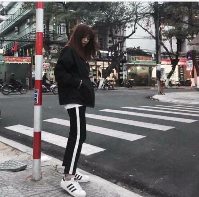 [RẺ VÔ ĐỊCH Quần 1 Sọc Suông - Pants 1 Line Unisex