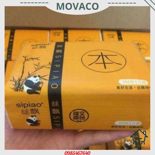 1 gói Giấy ăn gấu trúc 🐼 gói 300 tờ SIPIAO loại giấy rút tiện dụng