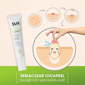 GEL GIẢM MỤN SVR CICAPEEL SEBIACLEAR 15ML