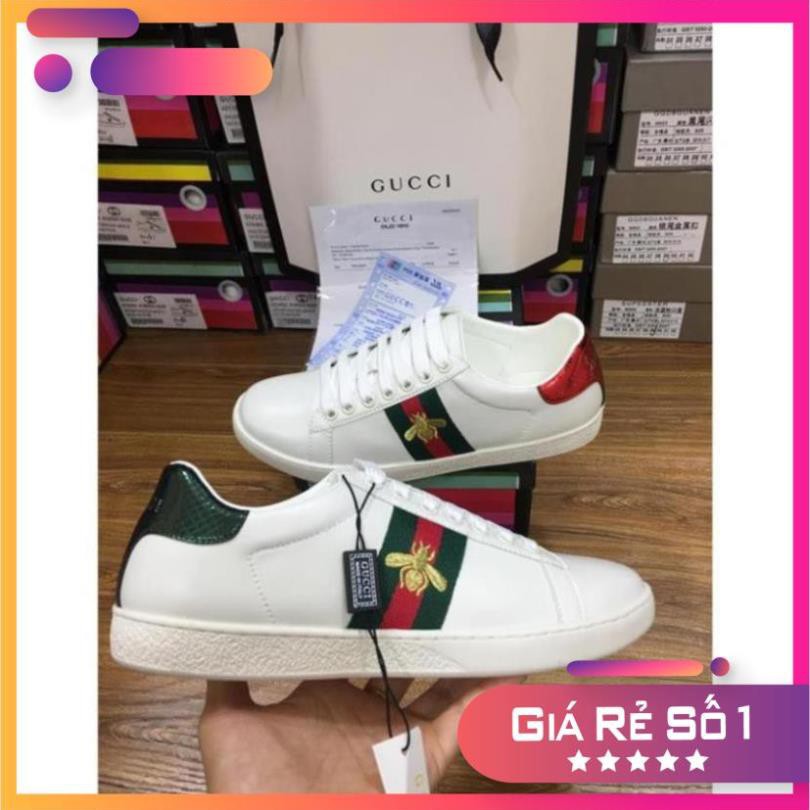 [Sale 3/3]  [ Ảnh Thật ] Giày nam nữ GUCCI_Thêu ong Full thẻ hộp Sale 11 -op1 ' :