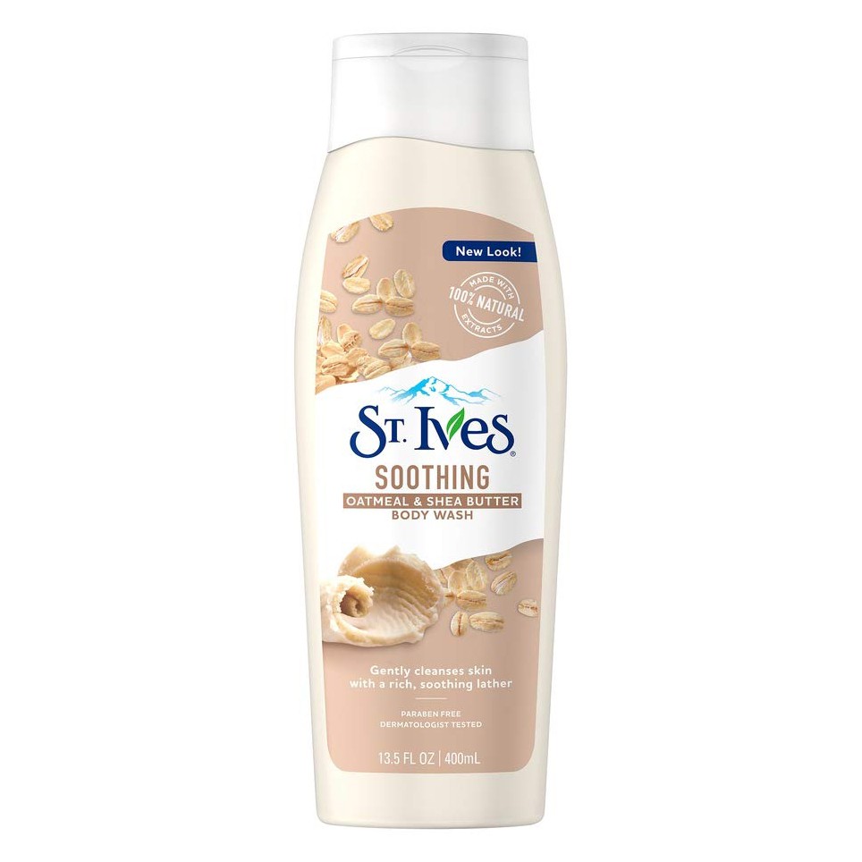 Sữa Tắm ST.IVES  400ML Các Loại - Hàng chính hãng nhập khẩu Mỹ.
