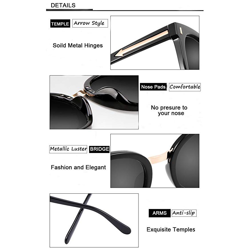 Kính Mát Phong Cách Vintage Thiết Kế Ấn Tượng | BigBuy360 - bigbuy360.vn