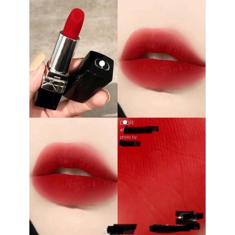 Son Dior 999 velvet Đỏ nhung