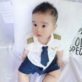 BODY HẢI QUÂN CHO BÉ TRAI (3-13KG)