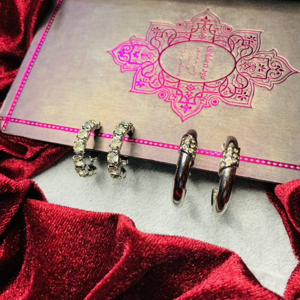 Bông tai Qúy phái | Vintage Earrings | Trang sức độc lạ || Si Nhật | 2hand