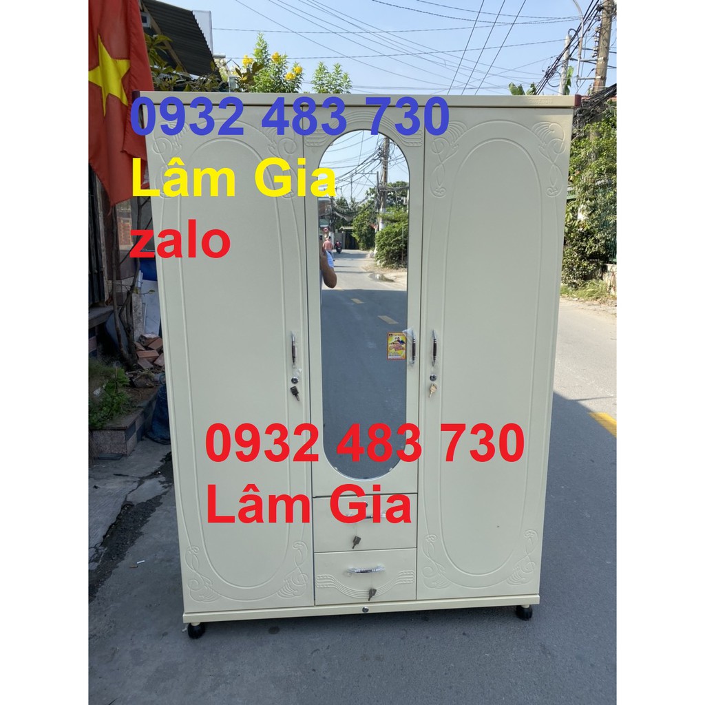 tủ sắt đựng quần áo model TH-125a