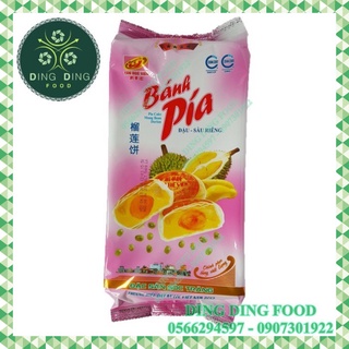 Date 7/2023 - Bánh Pía Đậu Xanh Sầu Riêng Trứng 4 Sao 540g (4 Bánh) Tân Huê Viên, Sóc Trăng, Ăn Vặt, DING DING FOOD