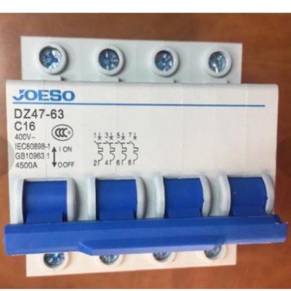 Giá Tốt -  Aptomat DZ47-63  4pha