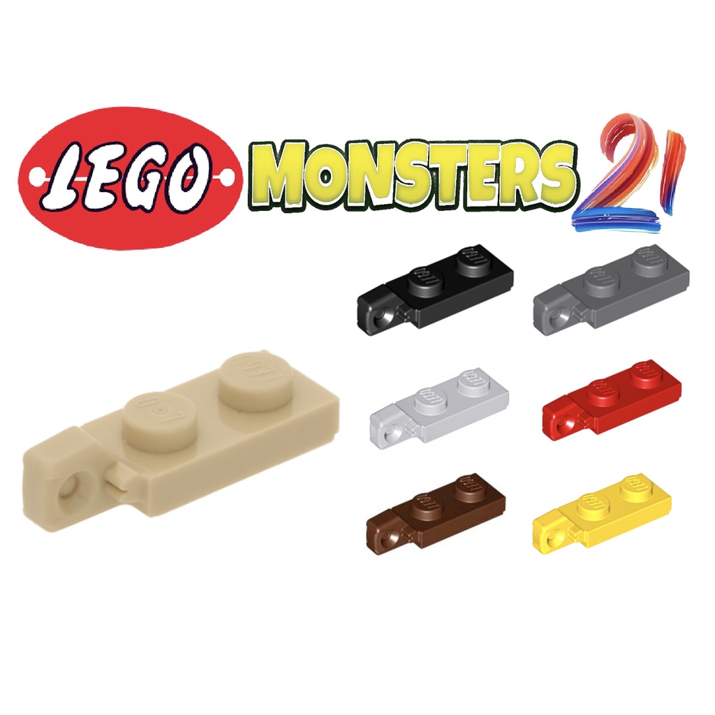 -Lego chính hãng, Bản lề 1 x 2 Khóa bằng 1 chốt ở đầu - ID 44301