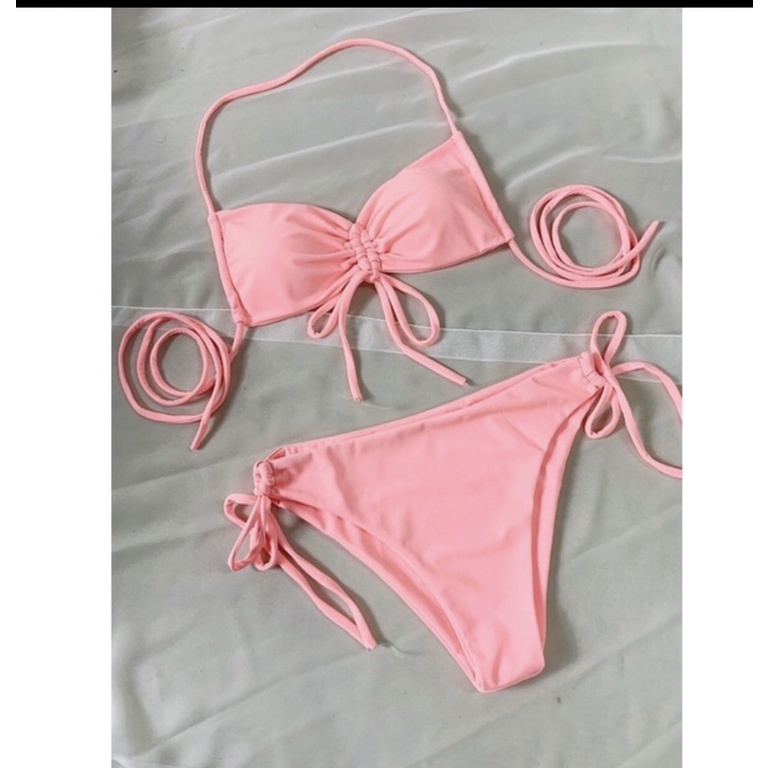 Bikini ship 2 mảnh ninh dương lan ngọc (chất chuẩn shop full màu -có video , hình trải sàn thật) cận chấto