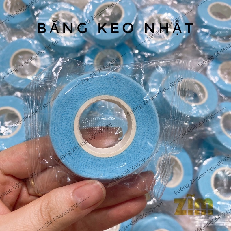 Băng keo nhật dán, nối mi, băng dính gai, màu ngẫu nhiên, dụng cụ nối mi