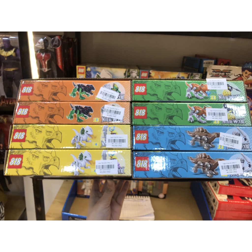Đồ Chơi Lắp Ráp Lego Khủng Long 818 73 Chi Tiết Cho Trẻ Từ 6 Tuổi