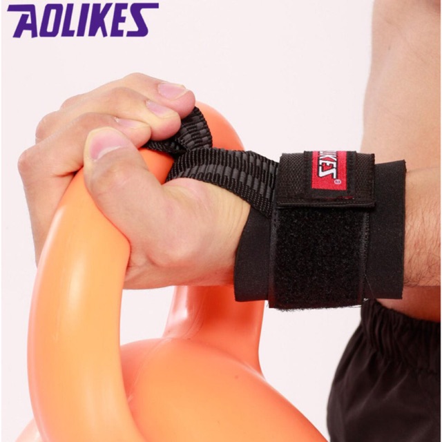 Dây kéo lưng xô có quấn cổ tay (có video) - LIFTING STRAP