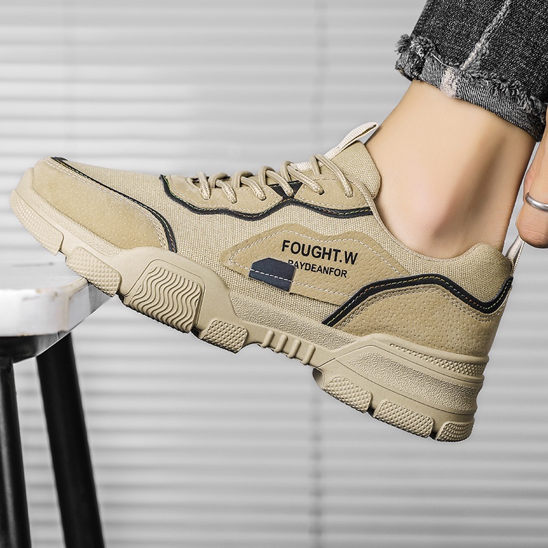 Giày nam da lộn phong cách thể thao trẻ trung năng động, thiết kế độc đáo, có 2 màu nâu và đen - Mã Sản Phẩm: J113