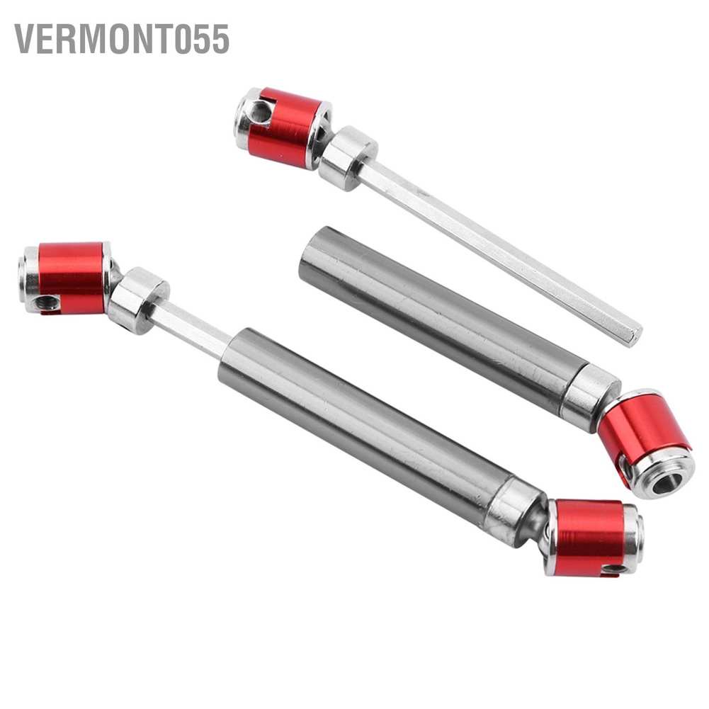 Có thể bán buôn Set 2 trục truyền động nâng cấp phổ thông CVD 110-155mm cho SCX10 CC01 D90 D110 RC Crawler vermont055 Hàng giao ngay