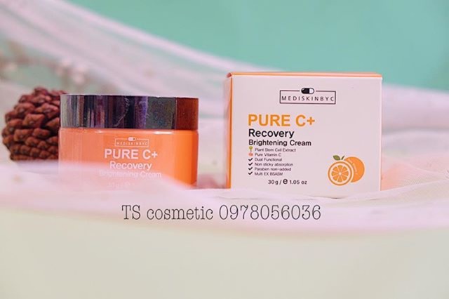 Kem Pure C+ Recovery Brightening Cream