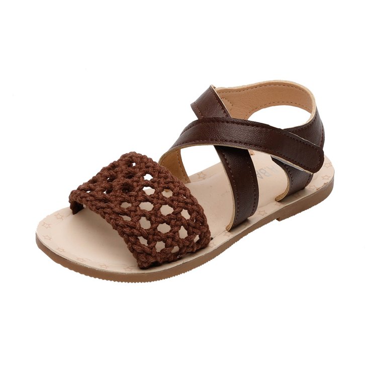 Giày sandal từ da giả mềm mại thoải mái dành cho bé gái