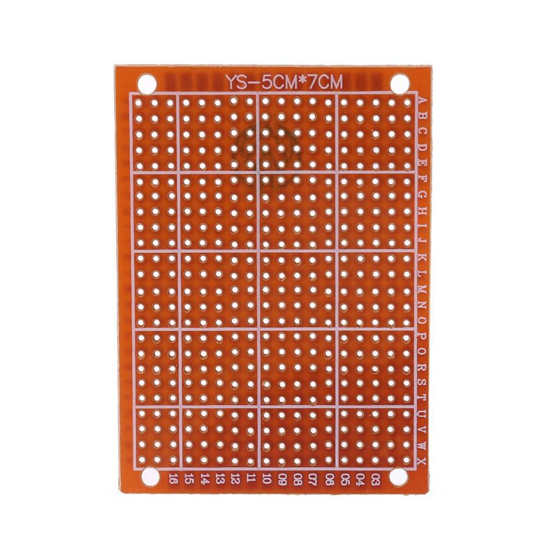 Bảng mạch in PCB 5x7cm tạo mẫu chuyên dụng DIY