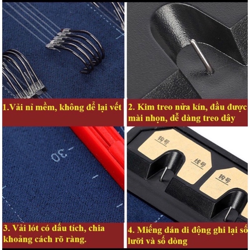 Hộp Thẻo câu cá ABS cao cấp . chuyên đựng thẻo