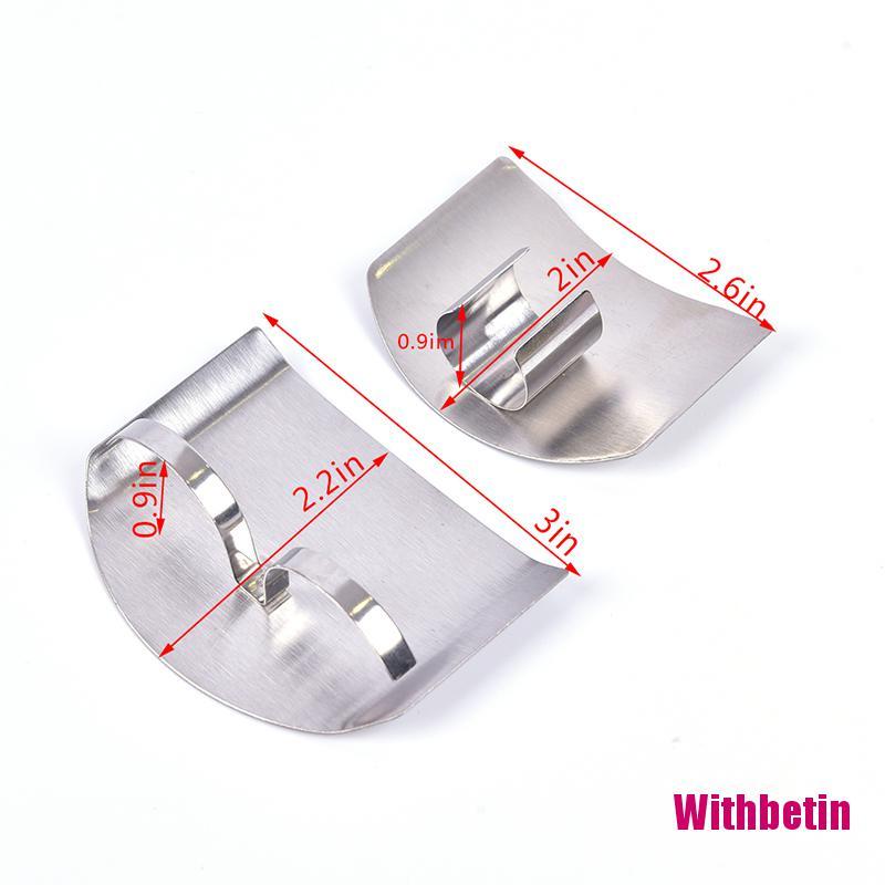 Dụng Cụ Bảo Vệ Ngón Tay Bằng Thép Không Gỉ Mới Cho Nhà Bếp