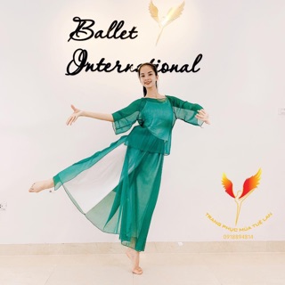 Quần Múa voan Lụa pha màu 2906