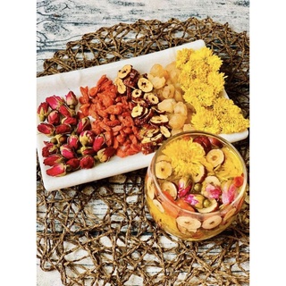 trà hoa dưỡng nhan gói 1 lần pha