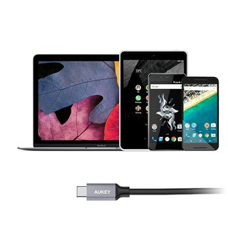 Cáp USB Type-C Aukey 1m CB-CD2 - Hàng chính hãng