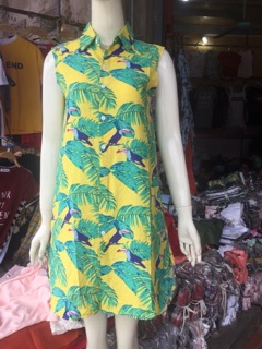 Váy cổ sơ mi