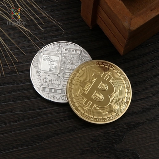 Đồng Xu Bitcoin Bằng Đồng Để Trang Trí