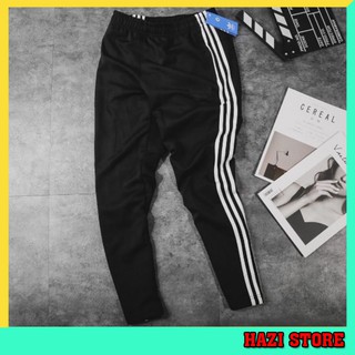 Quần thể thao nam ba sọc trắng ống suông 112