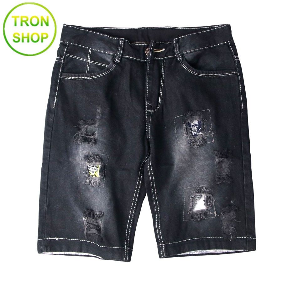 Quần short nam jean TS648  vải bền đẹp Tronshop chuyên quần nam