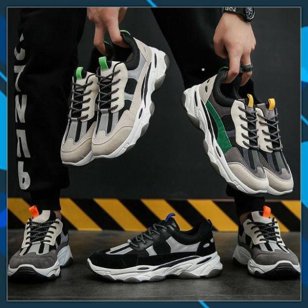 Giày Sneaker nam phát sáng da lộn phối siêu nhẹ cực chất . RẺ VÔ ĐỊCH XCv hot ‣ ^