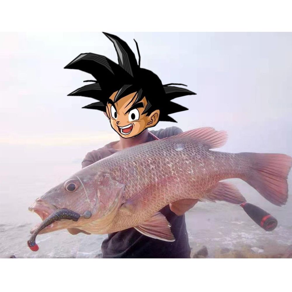 MUVAKO Bộ 6 Mồi Câu Cá Nhân Tạo Bằng Nhựa Mềm Bền 8cm/4.8g