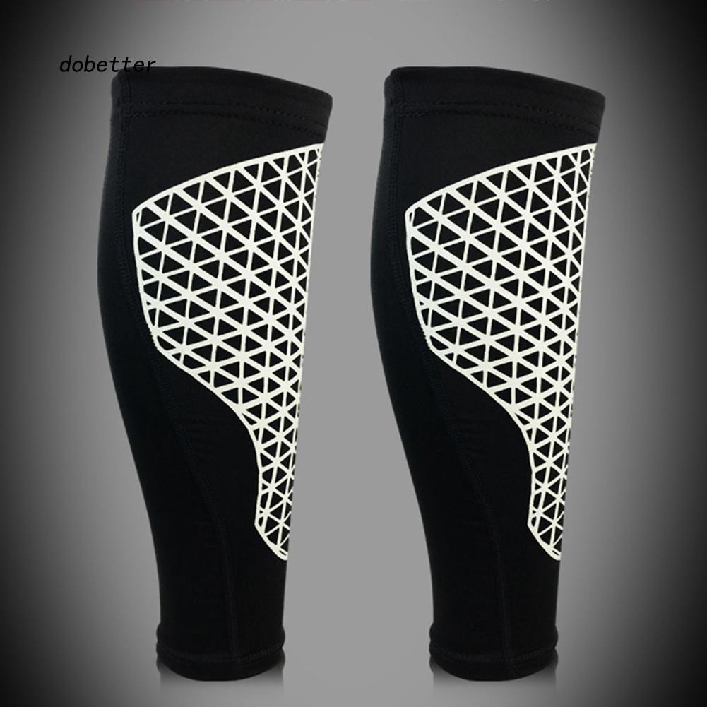 1 Vớ Nén Bắp Chân Hỗ Trợ Chạy Bộ / Đạp Xe Thể Thao Unisex