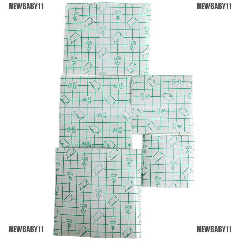 Bộ 100 Miếng Dán PU Cố Định Vết Thương Chống Thấm Nước NEWBABY11
