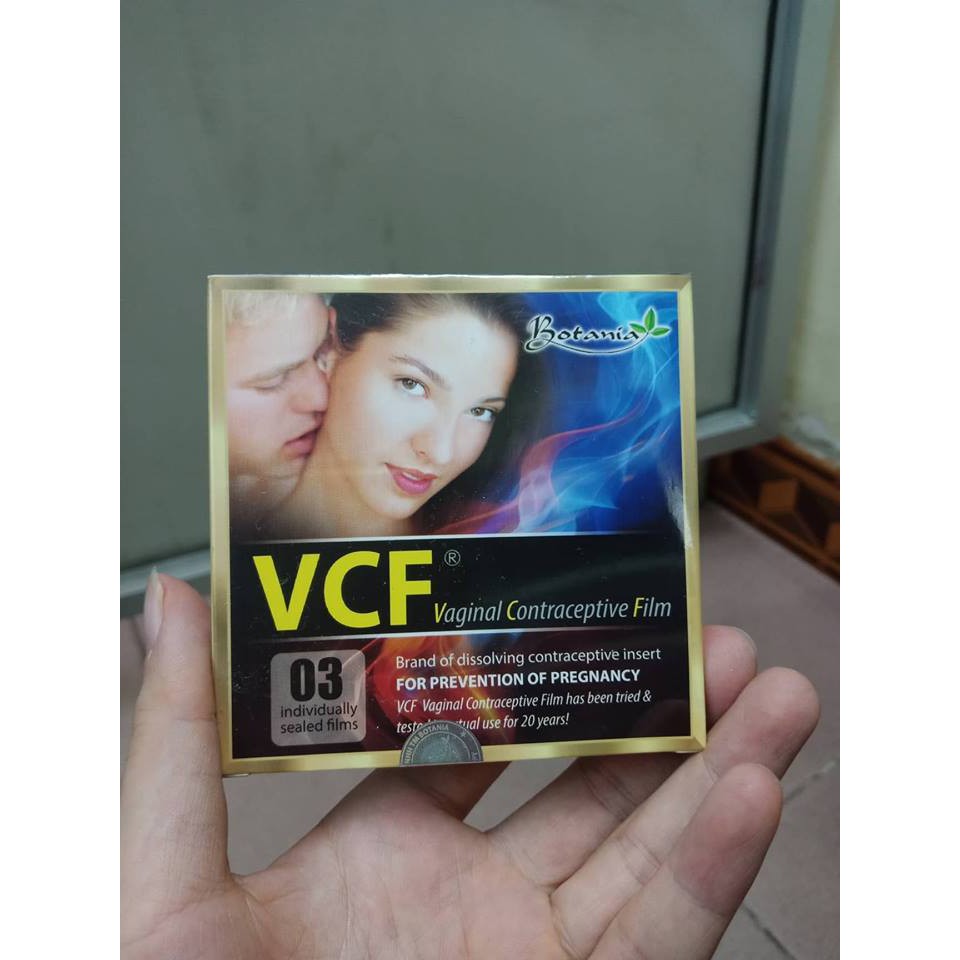 VCF – MÀNG PHIM TRÁNH THAI hộp 3 chiếc