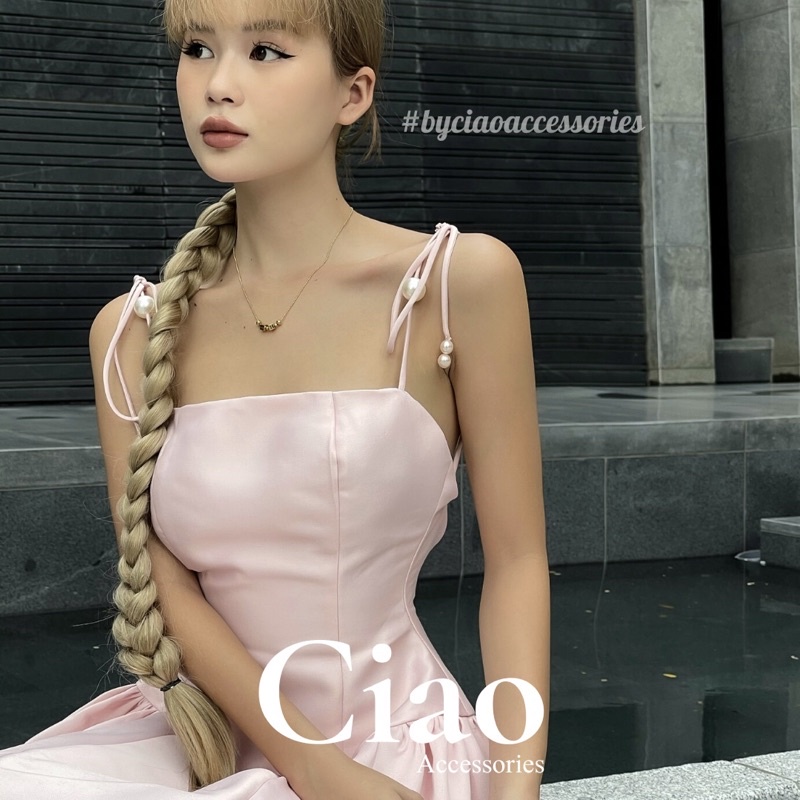 [HOẢ TỐC 1H] Dây chuyền/ Vòng cổ titan không gỉ thiết kế charm phong cách trendy B Luck Ciao