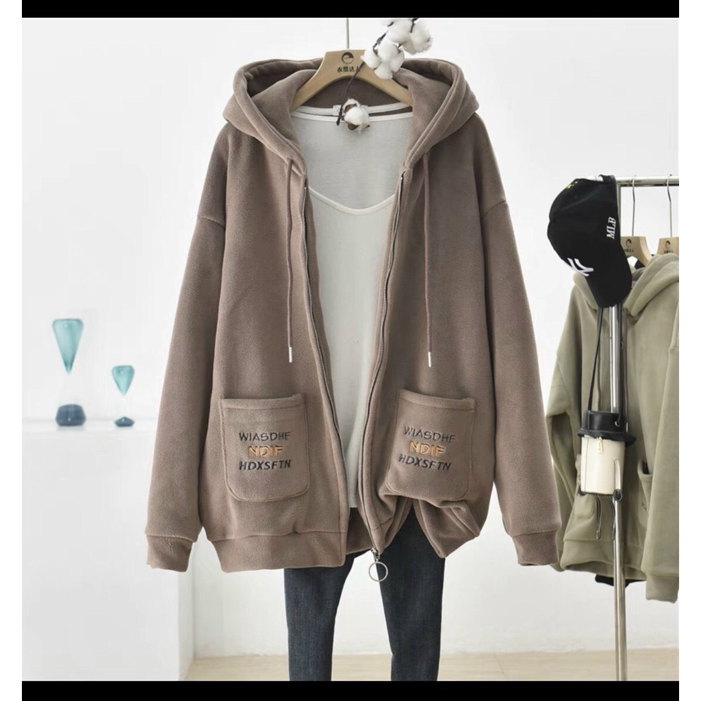 Áo khoác nỉ ngoại form to y hình FORM RỘNG CỰC XINH DÀNH CHO CÁC CHỊ EM KME FASHION