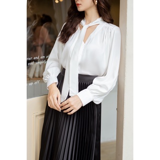 TIELA Áo sơ mi lụa - Hani Shirt