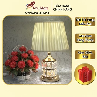 Đèn Ngủ Đẹp Để Bàn ♥️JOYMART♥️ Đèn Bàn Thân Pha Lê MB8663 Trang Trí Phòng Ngủ Thiết Kế Tinh Tế Sang Trọng