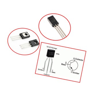 Transistor các loại C1815/ C2383/ 13003 (Combo 10 chiếc)