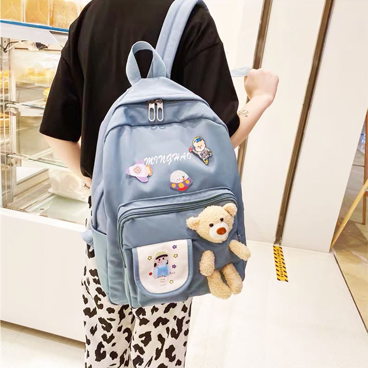 BALO HỌC SINH PHONG CÁCH HÀN QUỐC, BALO DU LỊCH, ĐI CHƠI, PICNIC THỜI TRANG CHO BẠN TRẺ- BLMH