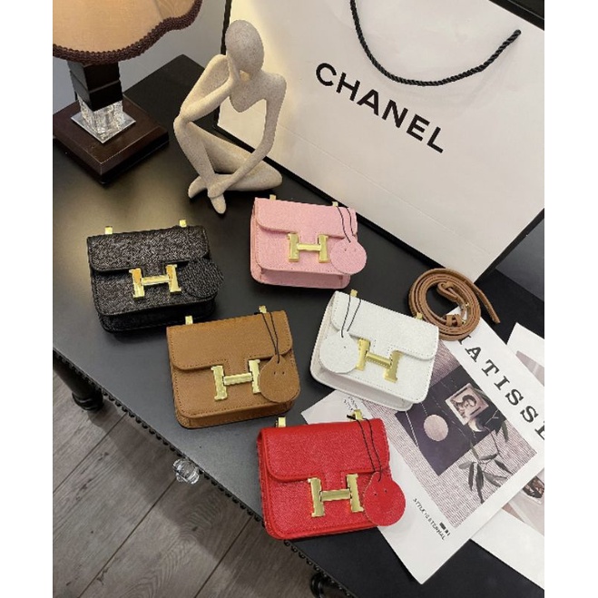 Túi hm mini chữ H siêu hot hit k vừa đt 14cm
