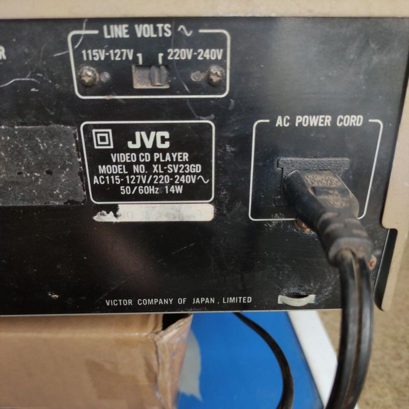 Đầu video CD JVC JAPAN