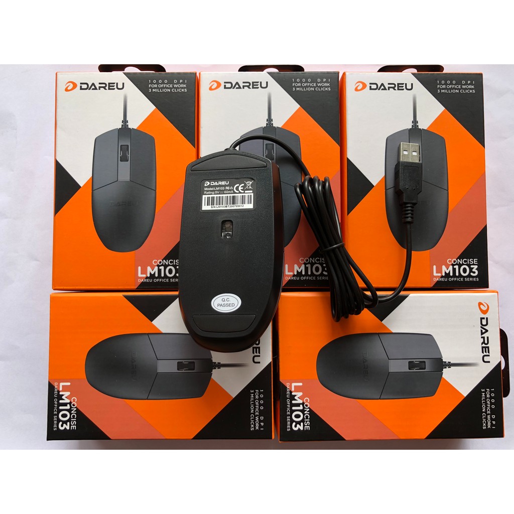 Chuột Dareu VICTOR EM908 và DAREU LM103 Chính Hãng Bảo Hành 24T