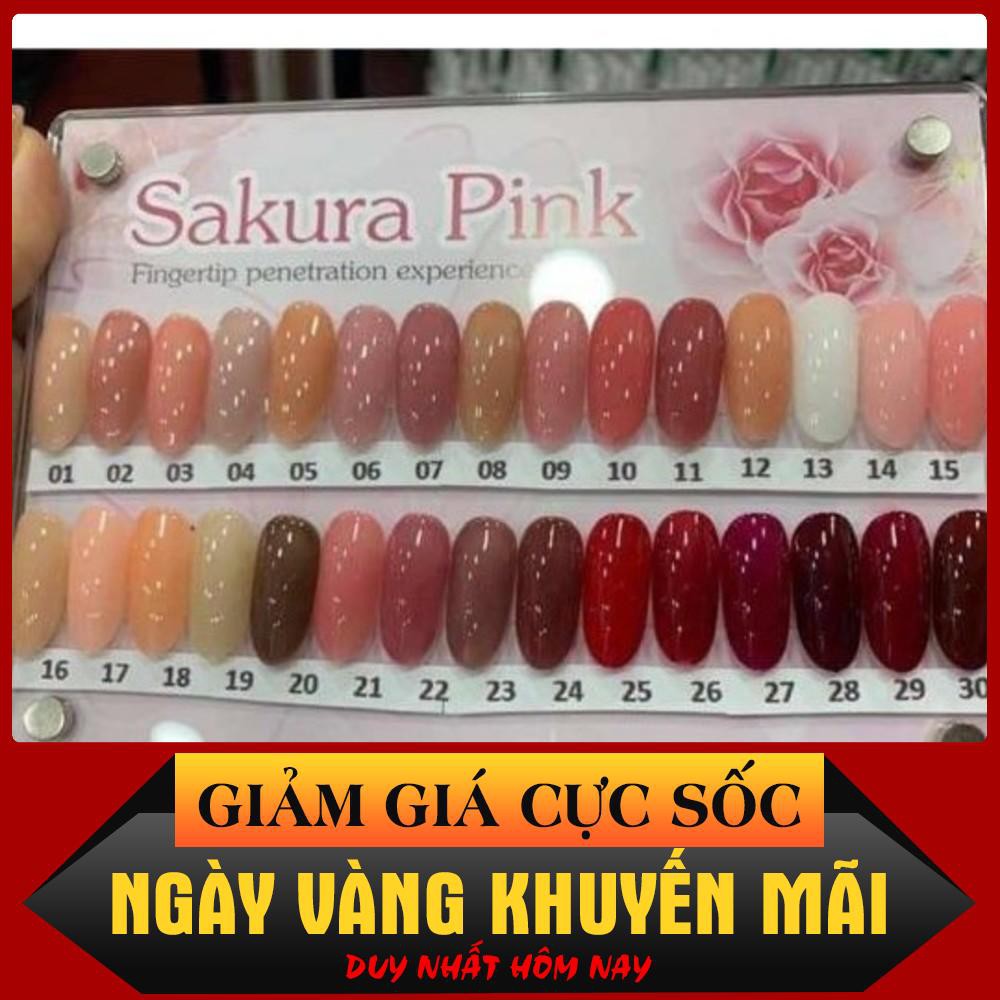 Nails GIÁ SỈ Sơn gel thạch bobo màu vang đỏ chăm sóc móng màu 29