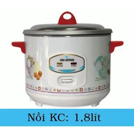Nồi cơm điện nắp rời Kim Cương KC-1.8L - 1.8 Lít